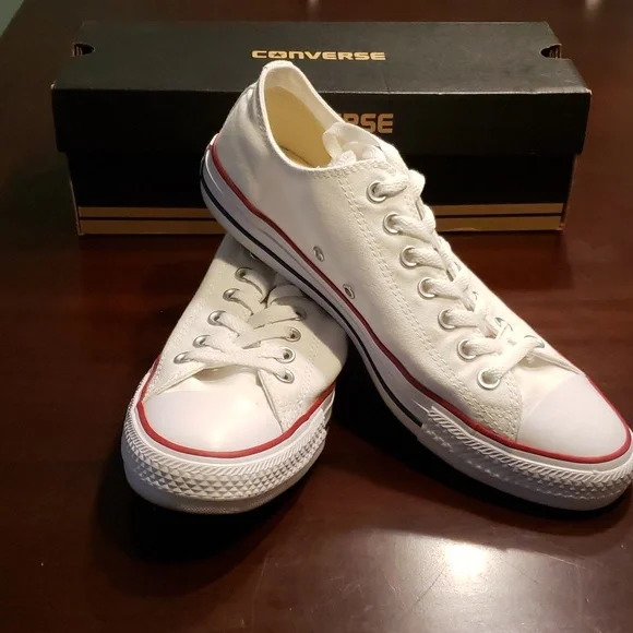 Men's Converse All Star Ox Optical White - Picture 5 of 9